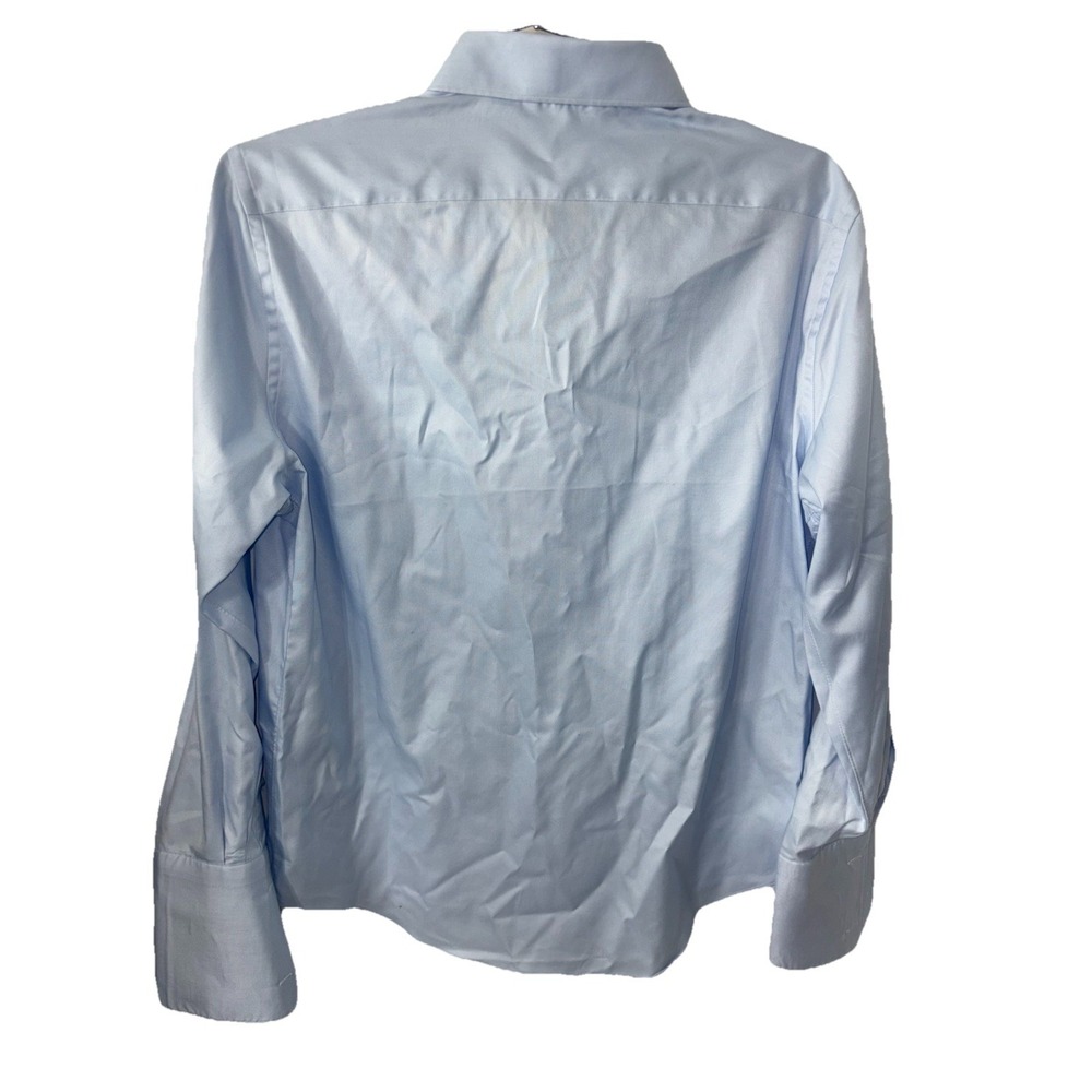 SuitSupply French Cuff‎ Long Sleeve Button Up Dress Shirt Mens XL - Picture 3 of 8
